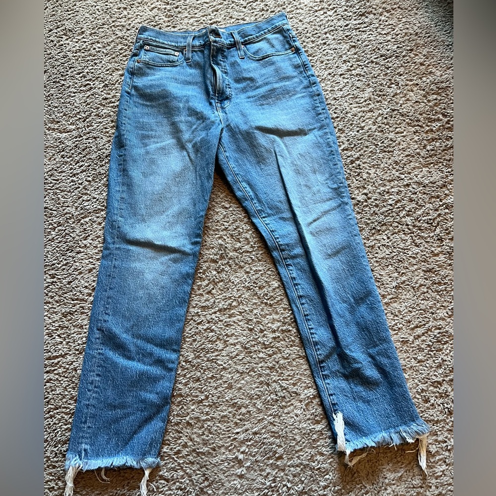 Madewell the perfect vintage - straight leg jeans. Size 31. Great condition.